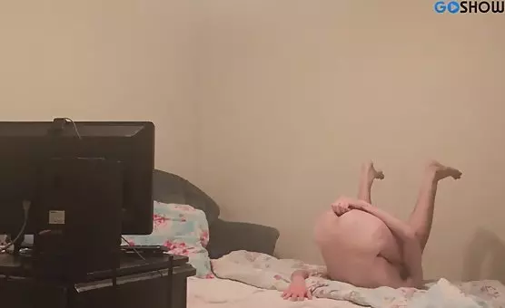 Gay Self Fucking with a Dildo